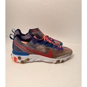 Nike React Element 87 Royal Tint Mens Size 13 AQ1090-101 Replacement Tongue